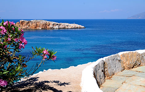 Θέα στη θάλασσα από την Αλισιδερή