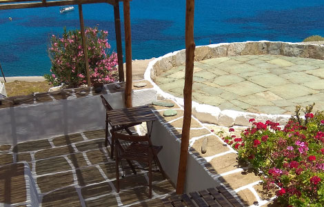 Παραδοσιακό πέτρινο αλώνι