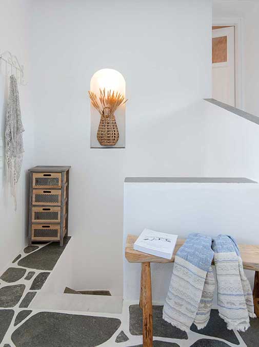 Το εσωτερικό της κατοικίας Περιστερώνας