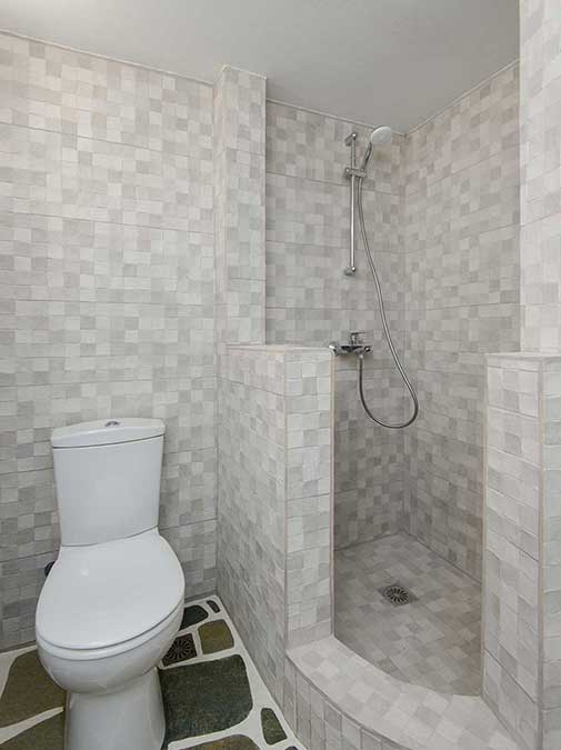 Μπάνιο με ντουζιέρα