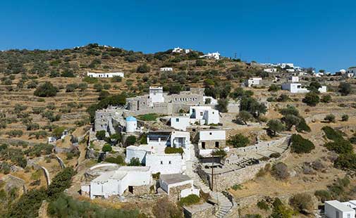 Το Art Houses Sifnos από ψηλά