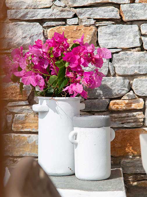 Διακοσμητικές λεπτομέρειες στο Art Houses Sifnos