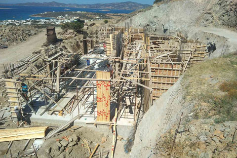 Σχεδιασμός και κατασκευή κατοικιών στην Πάρο