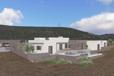 Σχεδιασμός κατοικίας στην Πάρο