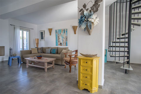 Εσωτερικό κατοικίας στην Πάρο