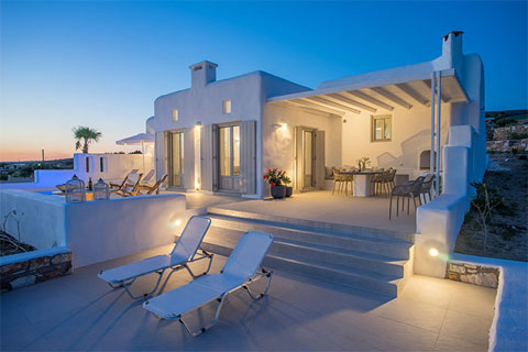 Κατασκευή της κατοικίας Villa Elia στην Αγκαιριά Πάρου