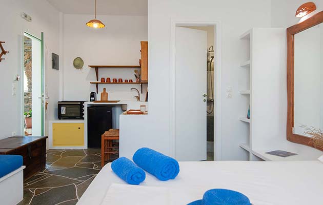 Η κουζίνα στο στούντιο 1