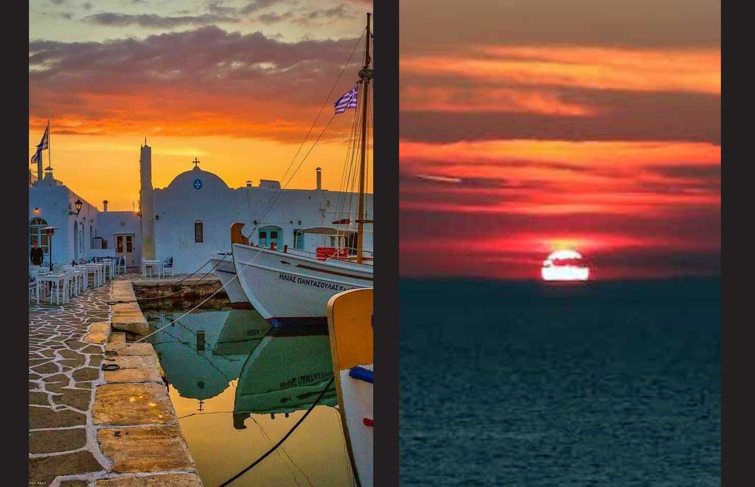 paros sunset