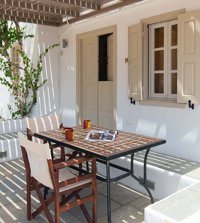 Βεράντα στο διαμέρισμα 3